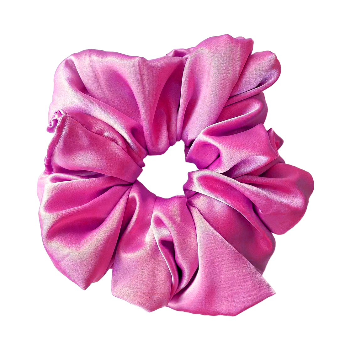 Scrunchies Satín ETNIKER Blanca