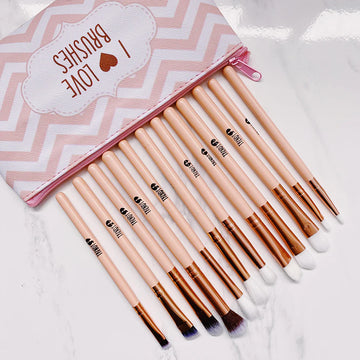 Kit de Brochas Ojos x 12 Trendy