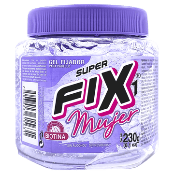 Gel Fijador Mujer SUPER FIX 230Gr