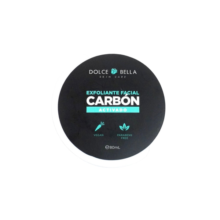 Exfoliante Facial de Carbón Activado DOLCE BELLA