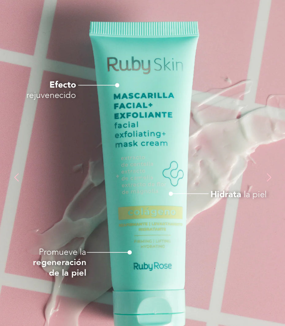 Mascarilla Facial con Colágeno RUBY SKIN 50gr