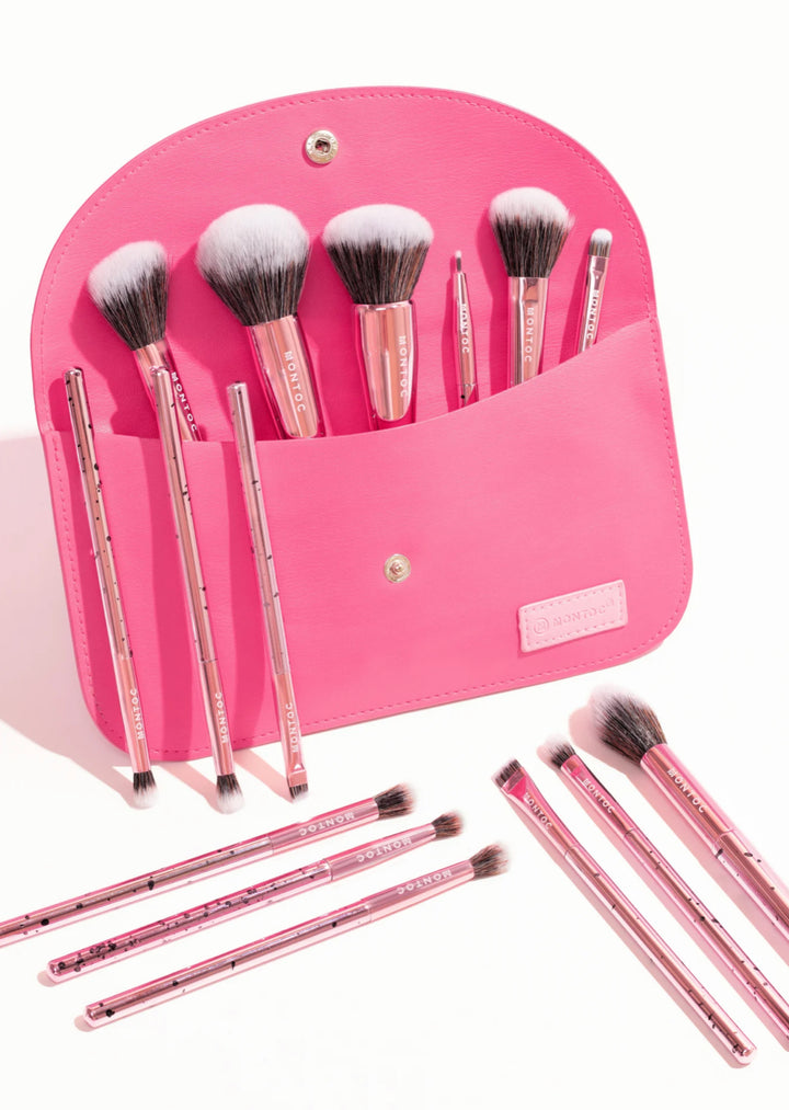 Kit de Brochas Pink Rose MONTOC