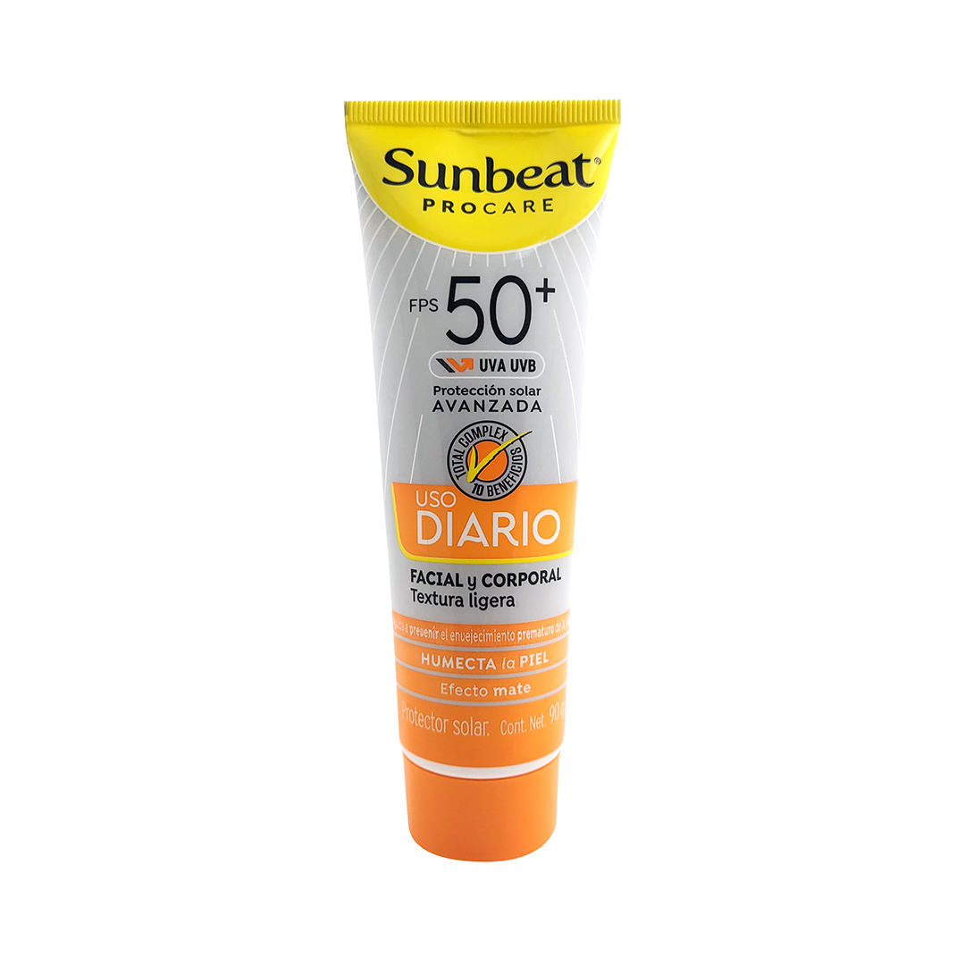 Protector Solar Facial y Corporal FPS 50+ SUNBEAT