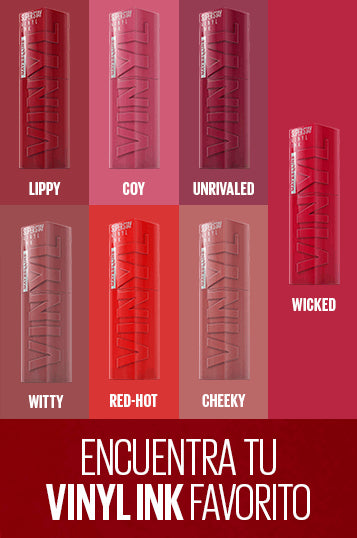 Labial Líquido Brillante Superstay Vinyl Ink MAYBELLINE