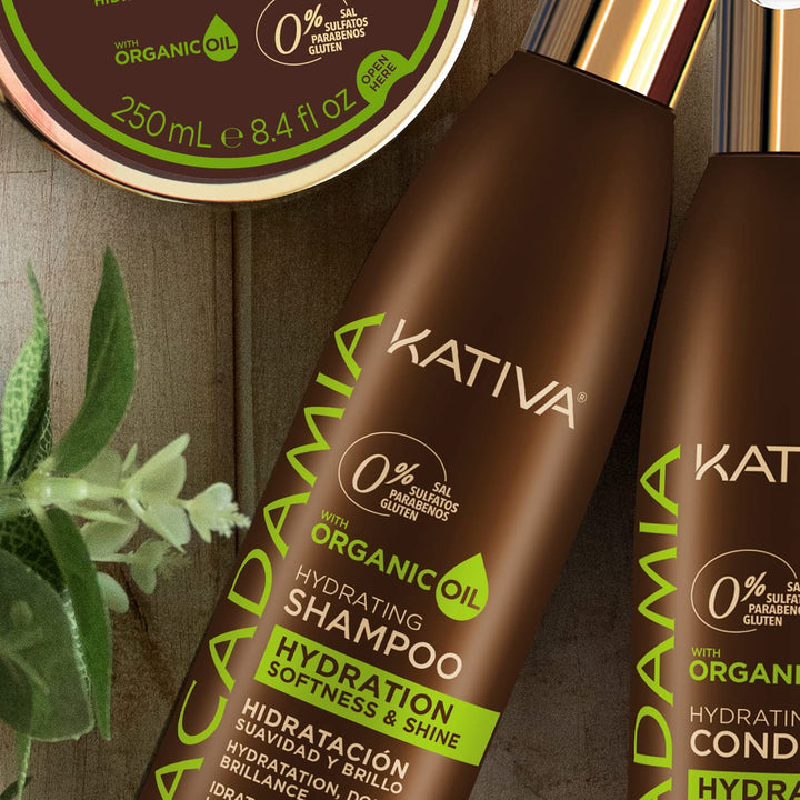 Shampoo Hidratante de Macadamia KATIVA