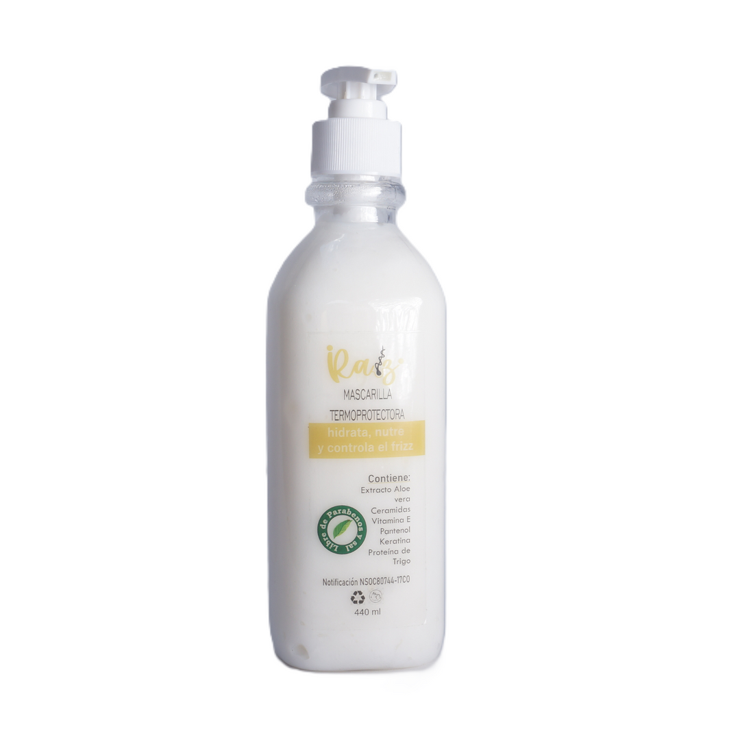 Mascarilla Capilar Termoprotectora RAIZ 440 ml