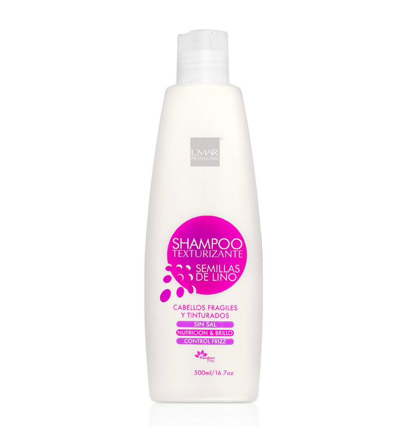 Shampoo Texturizante Semillas de Lino L'MAR 500ml