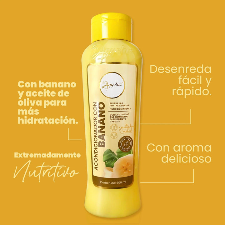 Acondicionador Con Banano ANYELUZ 500ml