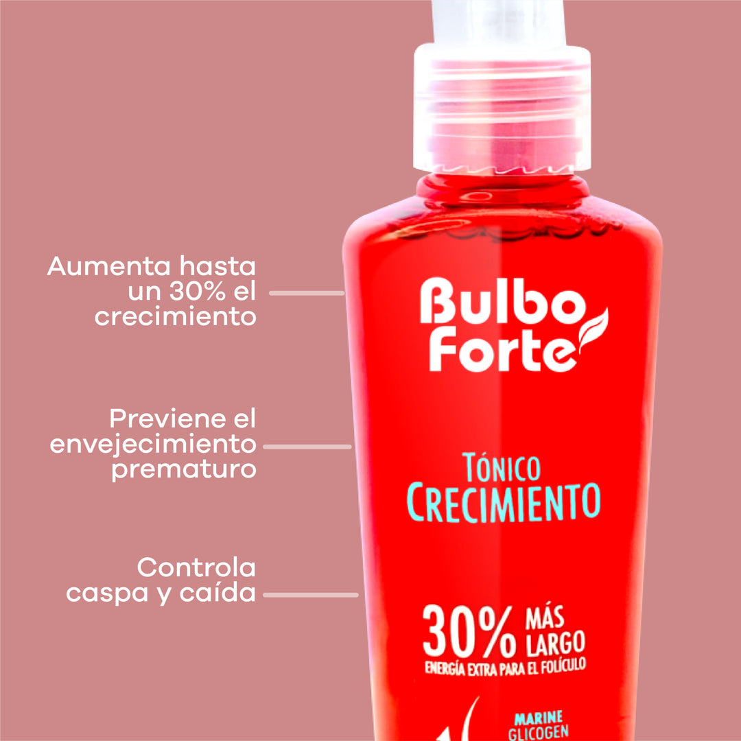 Bulbo Forte Crecimiento – Cabello más Largo 120ml BULBO FORTE