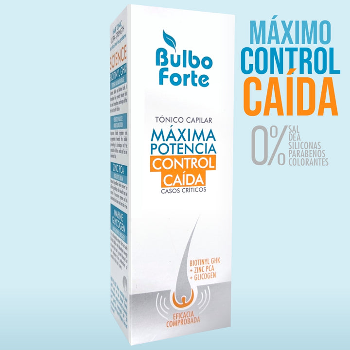 Tónico Control Caída Max BULBO FORTE 60ml