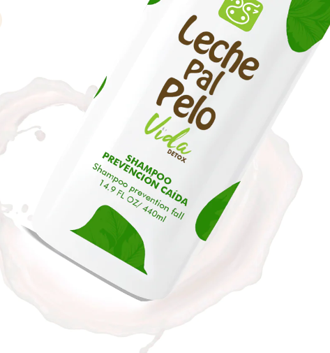 Shampoo Vida Detox Prevención Caída LECHE PAL PELO