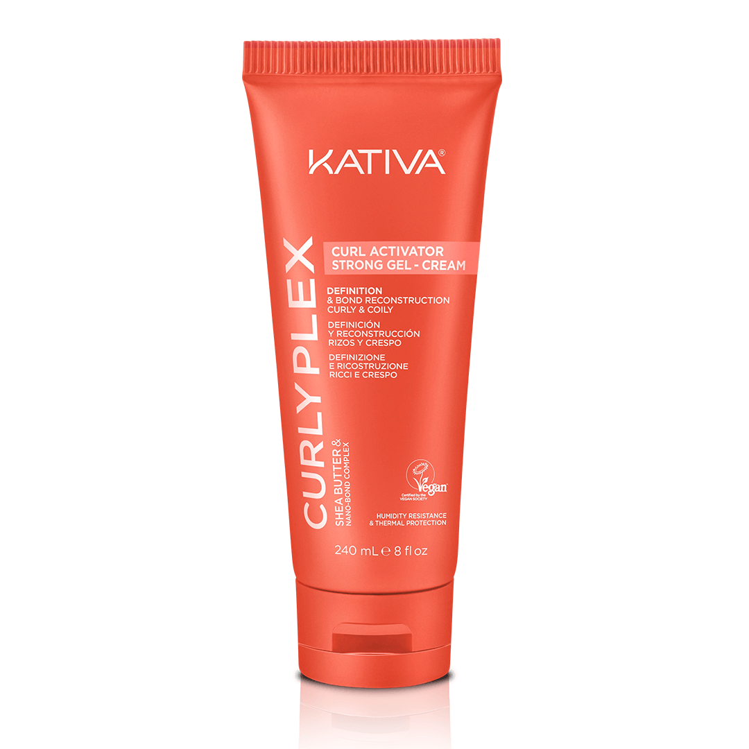 Curly Plex Activator Strong Gel-Cream 240ml KATIVA
