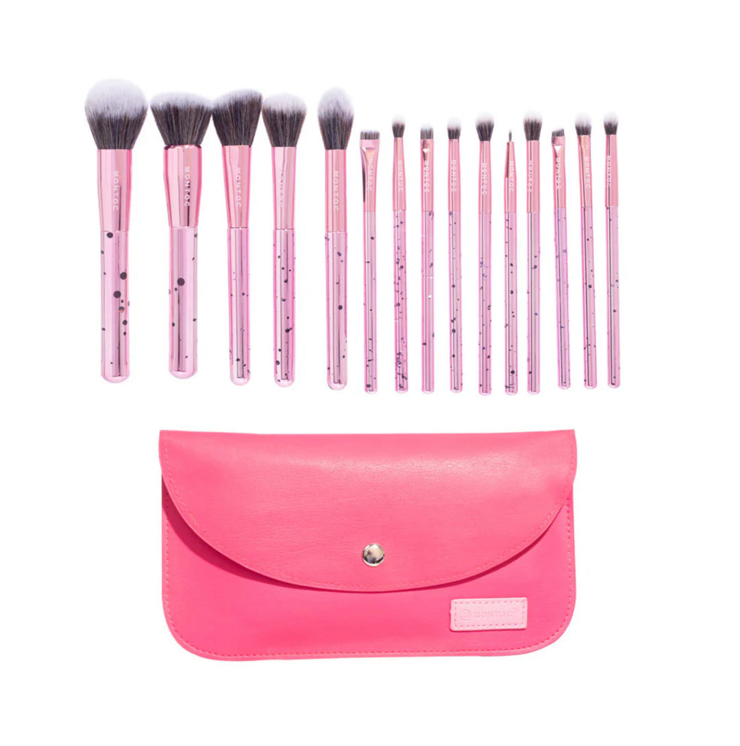 Kit de Brochas Pink Rose MONTOC