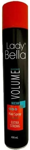 Laca Volumen Extra Fuerte en Spray Lady Bella 400 ML