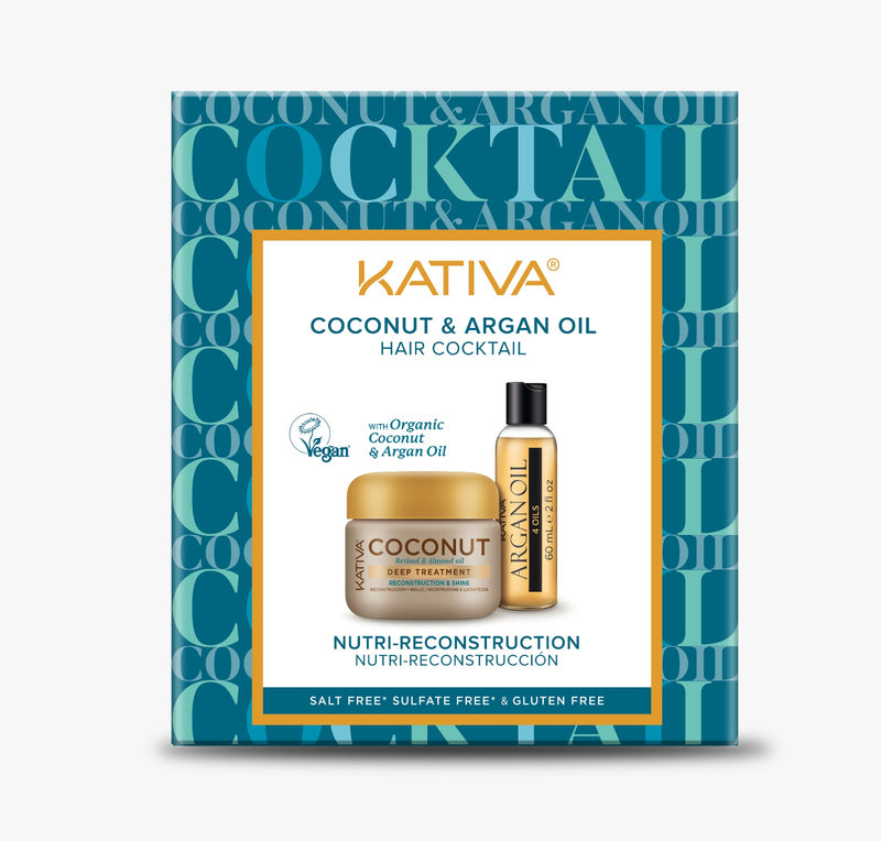 Kit Capilar Tratamiento COCO y Oleo Argán KATIVA