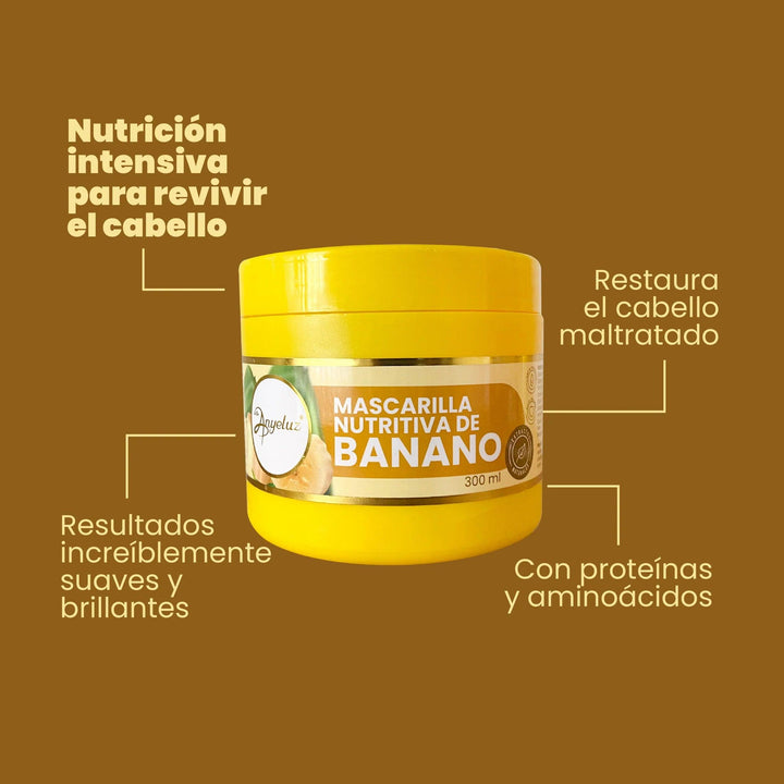 Mascarilla Nutritiva Banano ANYELUZ 300ml