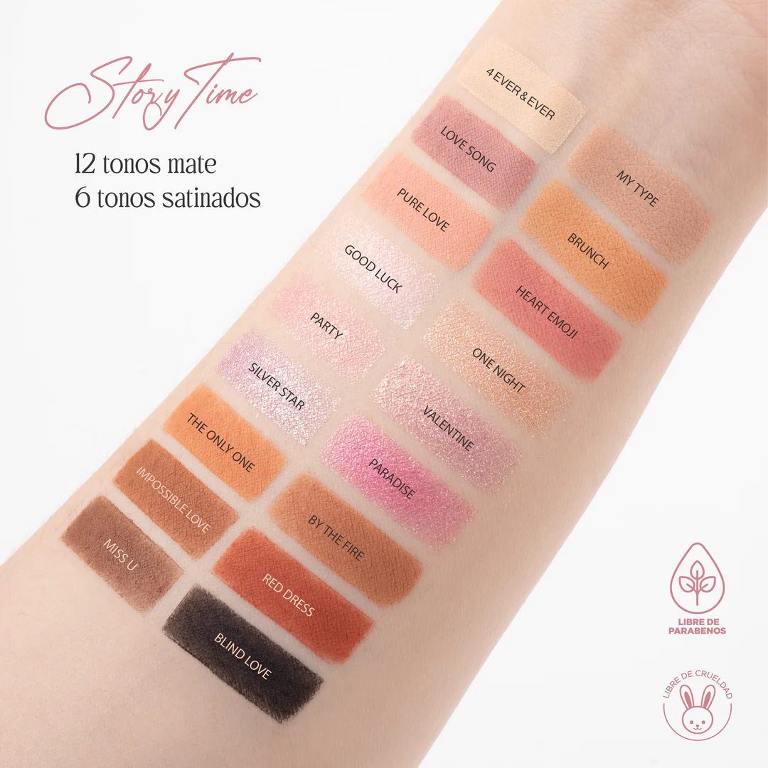 Paleta de Sombras de Color Multiusos ATENEA