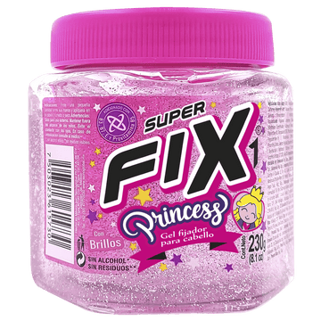 Gel Fijador Princess SUPER FIX 230Gr