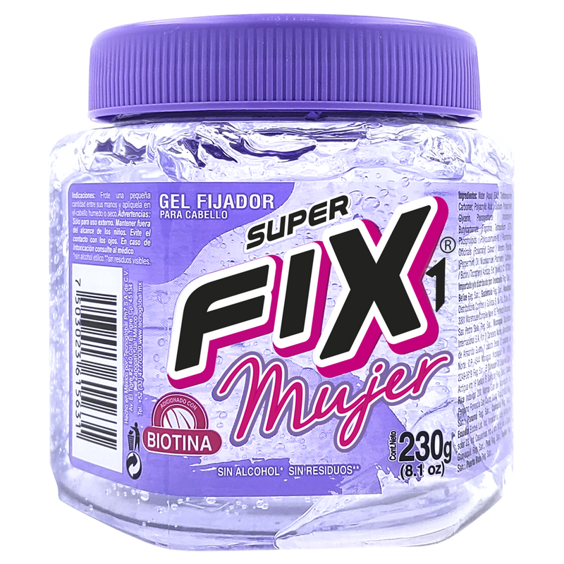 Gel Fijador Mujer SUPER FIX 230Gr