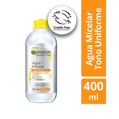 Agua Micelar SkinActive Tono Uniforme GARNIER