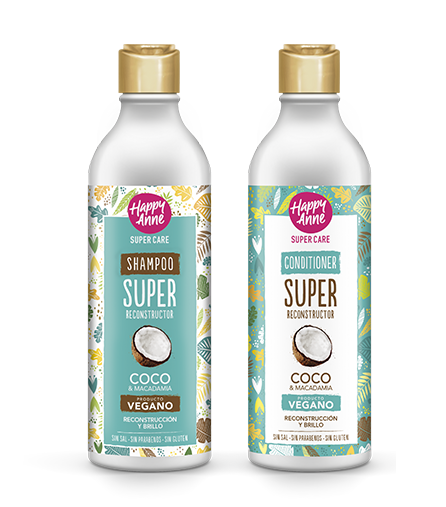 Shampoo Super Reconstructor Coco Macadamia Happy Anne