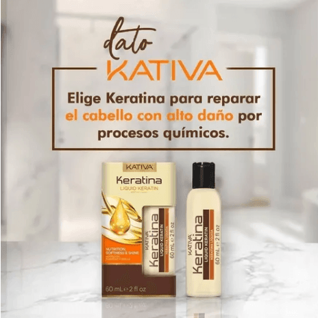 Keratina Líquida KATIVA 60ml - Main Image