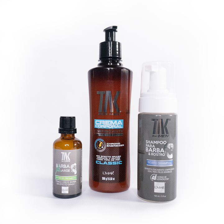 Kit Cuidado Barba + Humectante para Hombre TAC for Men