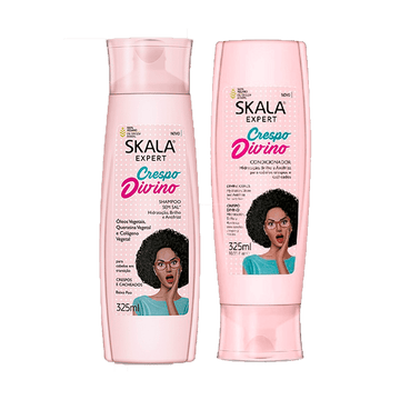 Kit Crespo Divino Shampoo y Acondicionador SKALA 325ml