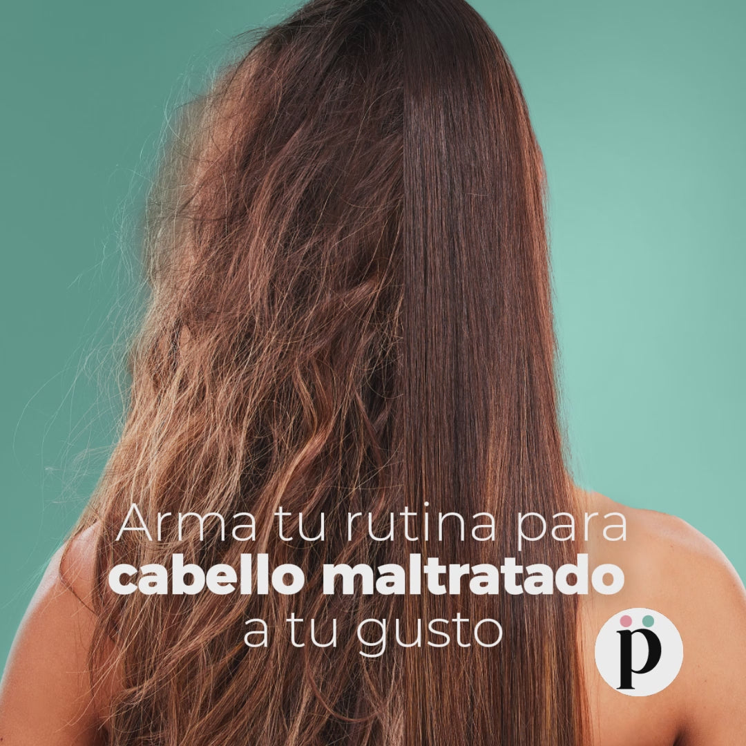 Rutina Recuperación Cabello Maltratado (Liso u Ondulado)