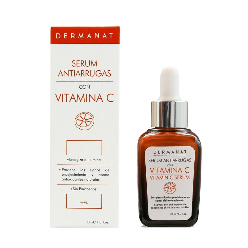 Serum Antiarrugas con Vitamina C Dermanat - Priti.co