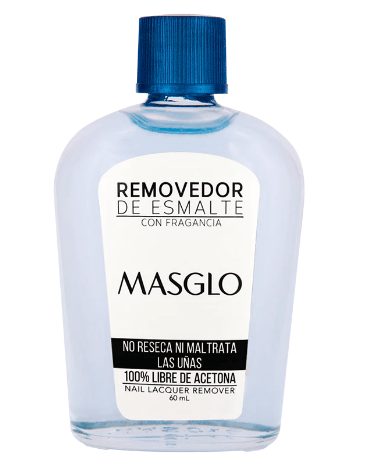 Removedor de Esmalte Tradicional Masglo con Fragancia Azul MASGLO - Priti.co