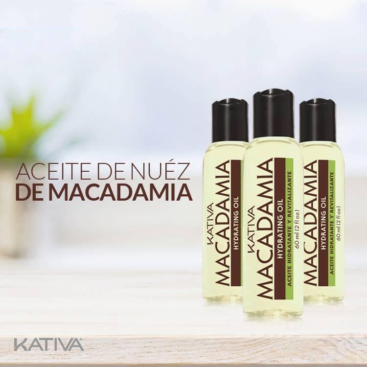 Aceite Hidratante de Macadamia KATIVA - Priti.co