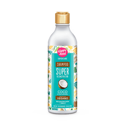 Shampoo Super Reconstructor Coco Macadamia Happy Anne - Priti.co