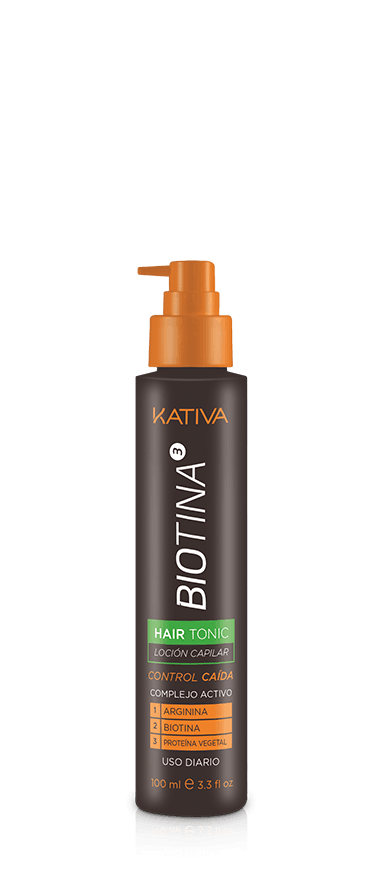 Tónico Control Caída con Biotina KATIVA - Priti.co